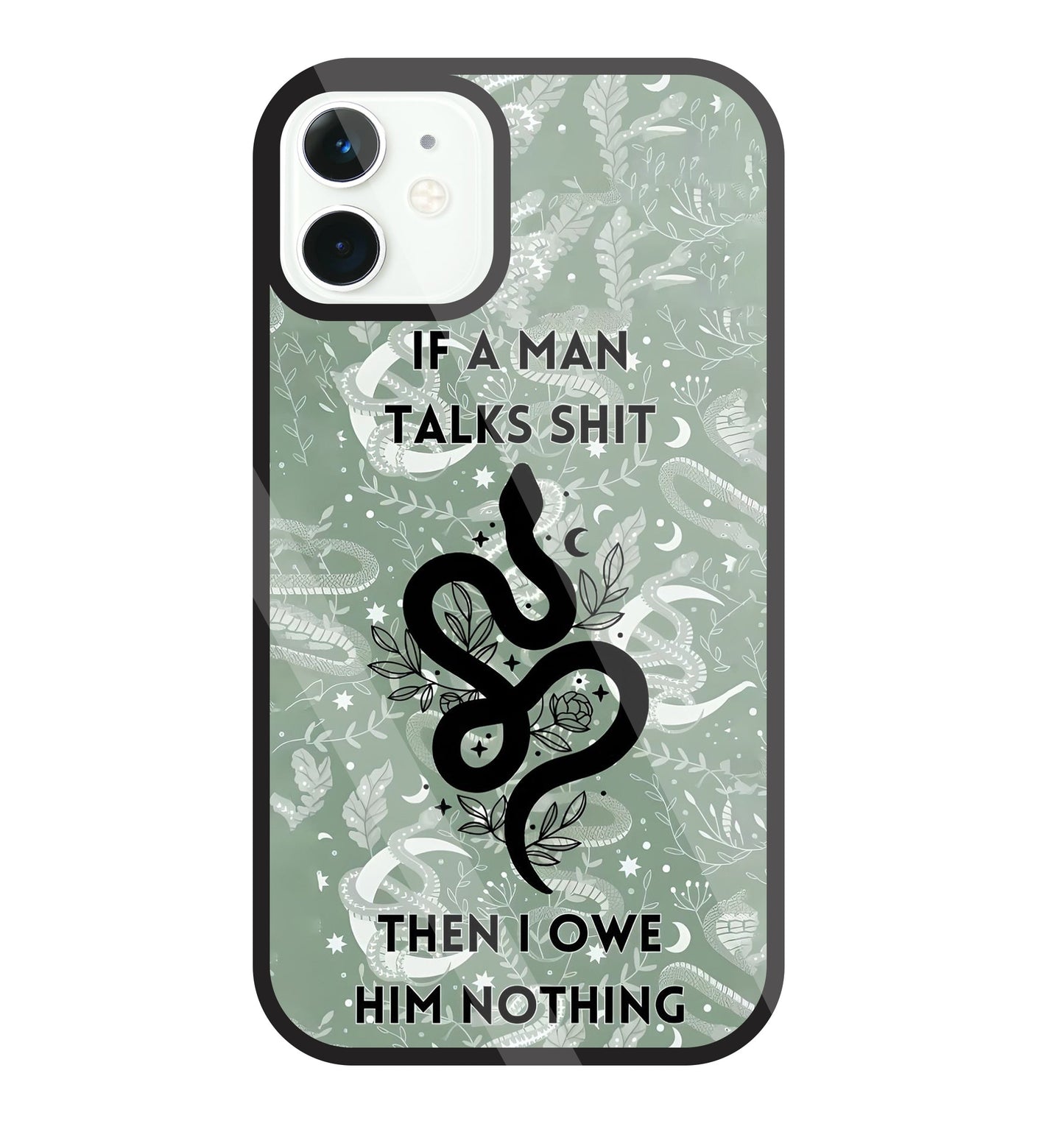 Talk Shit Glass Case For Apple iPhone 11