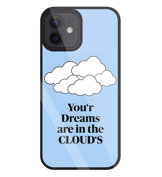 Dreams In The Cloud's Glass Case For Apple iPhone 12