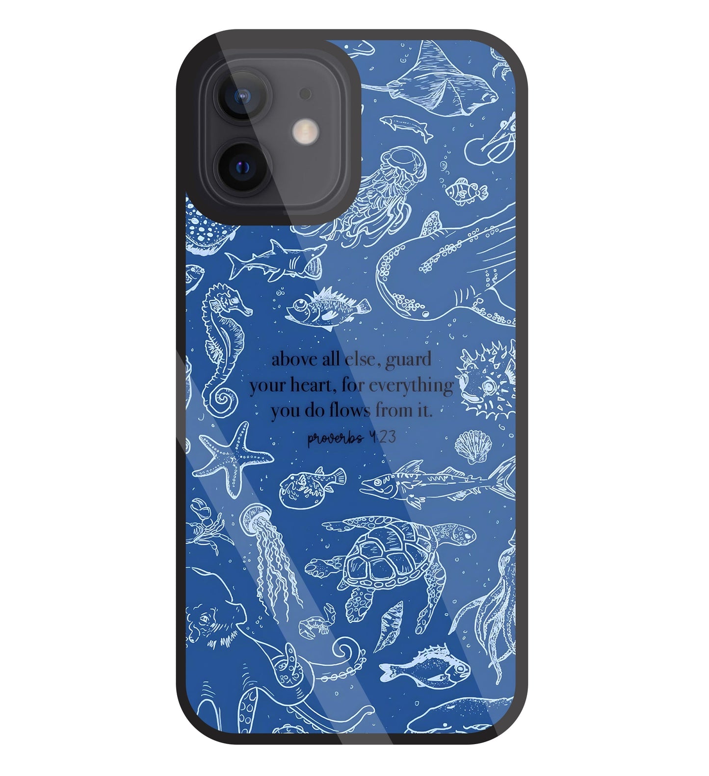 For Everything Glass Case For Apple iPhone 12