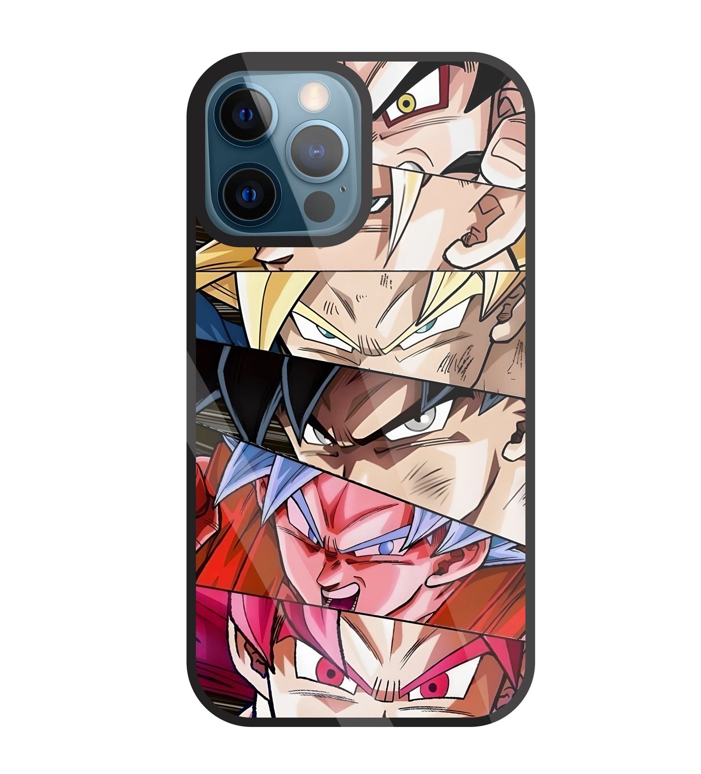 All Super Saiyan Glass Case For Apple iPhone 12 Pro
