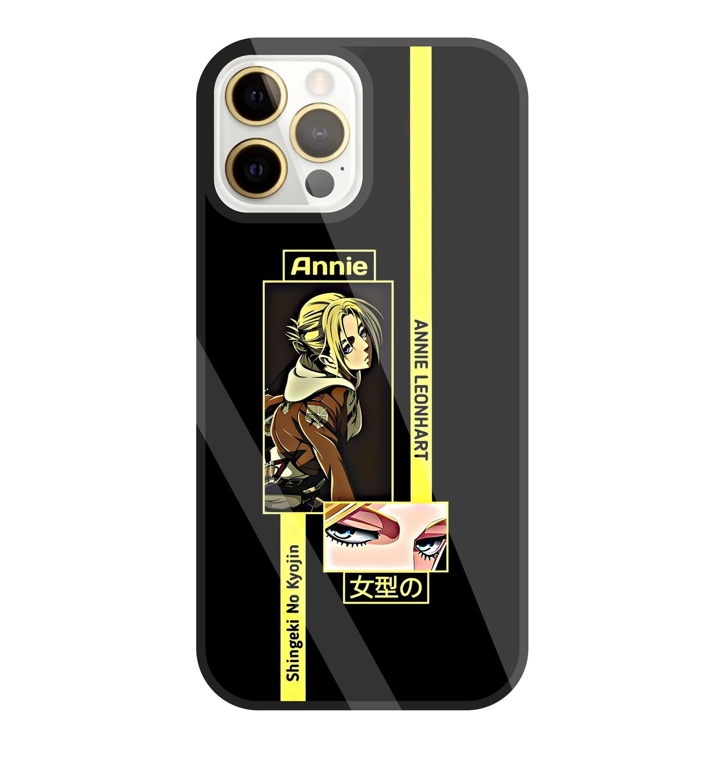 Annie Attack on Titan Glass Case For Apple iPhone 12 Pro Max