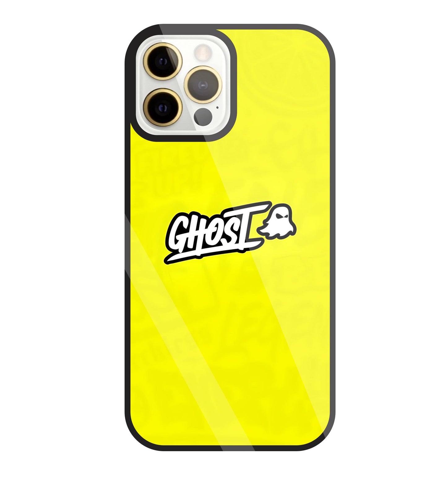 Ghost Lemon Glass Case For Apple iPhone 12 Pro Max