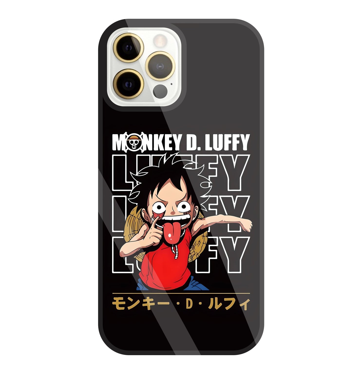 Monkey D Glass Case For Apple iPhone 12 Pro Max