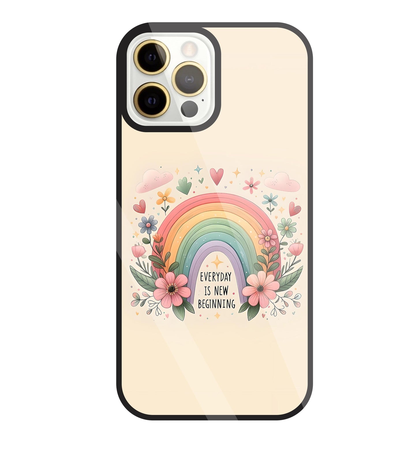 New Beginning Glass Case For Apple iPhone 12 Pro Max