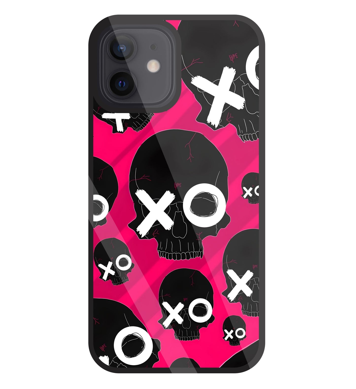 Xo Xo Glass Case For Apple iPhone 12
