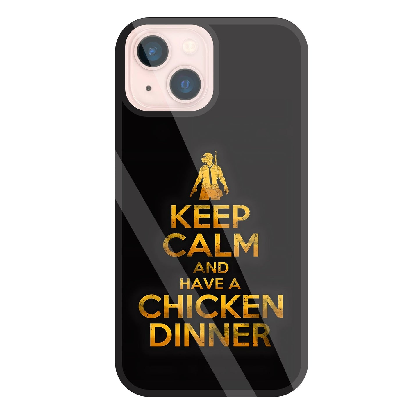 Chicken Dinner Glass Case For Apple iPhone 13 Mini