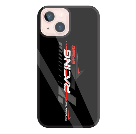 Racing Speed Glass Case For Apple iPhone 13 Mini