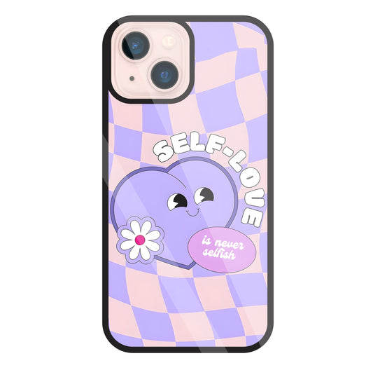 Self Love Glass Case For Apple iPhone 13 Mini