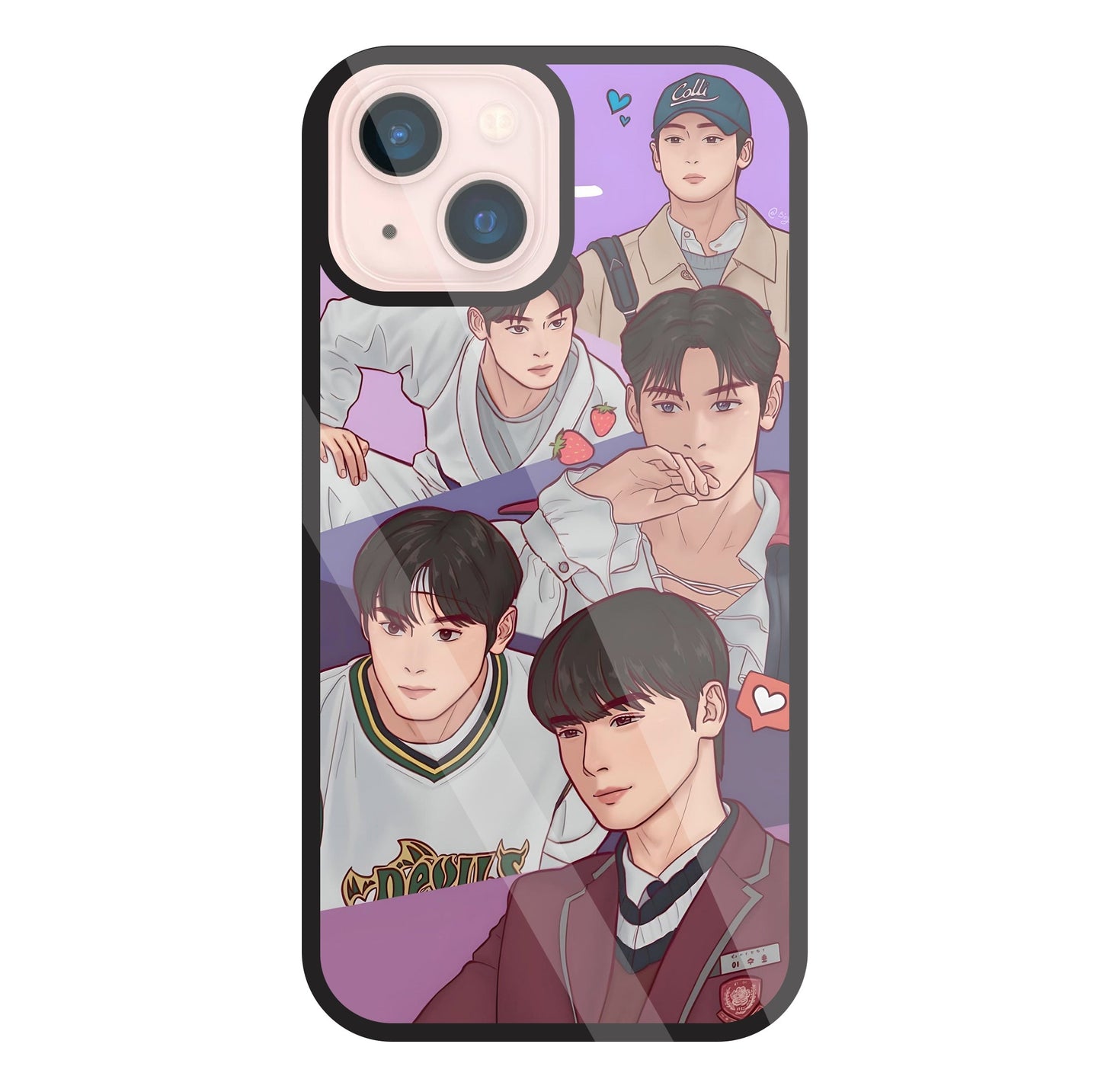 Ture Beauty K Drama Glass Case For Apple iPhone 13 Mini