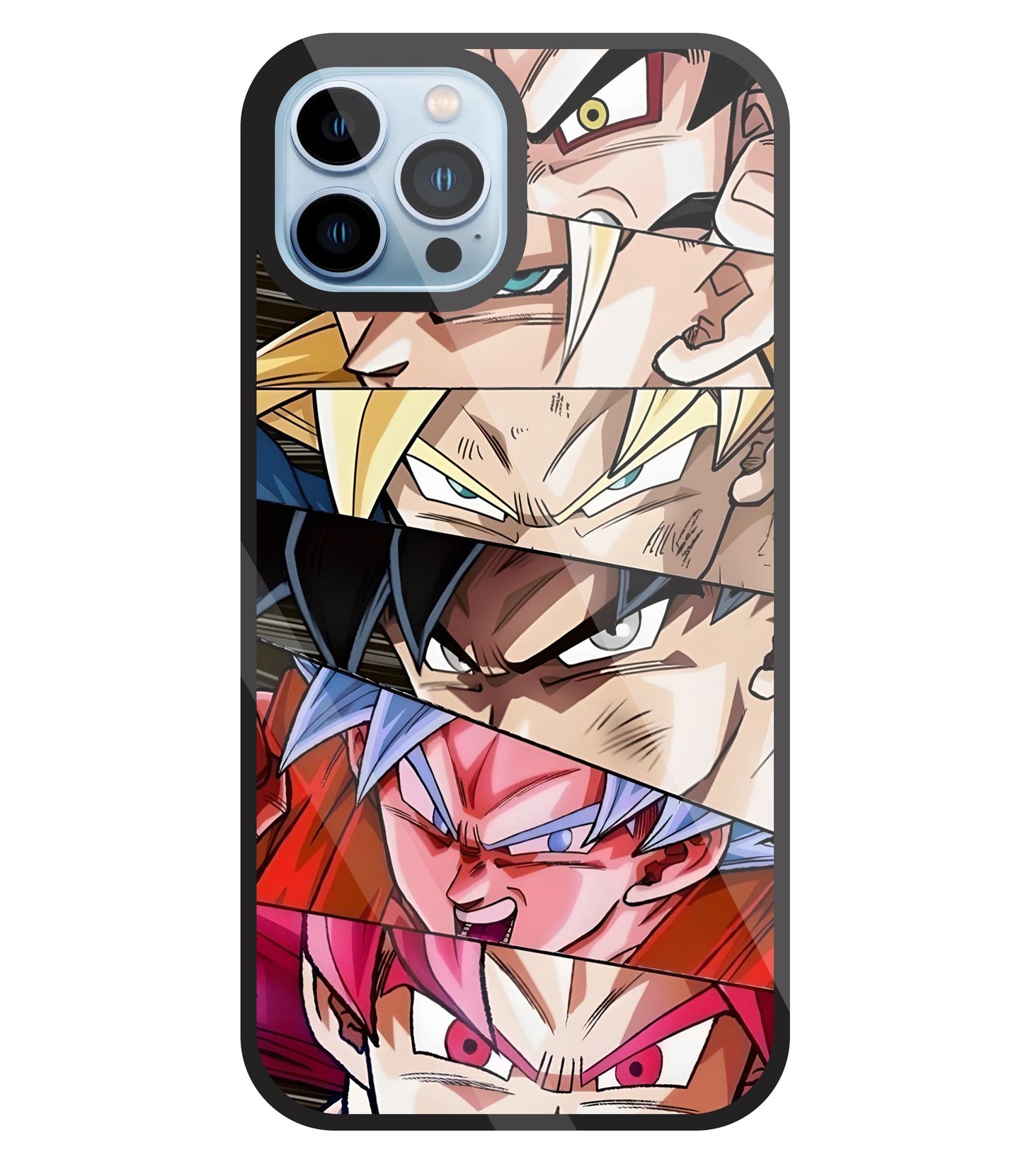 All Super Saiyan Glass Case For Apple iPhone 13 Pro