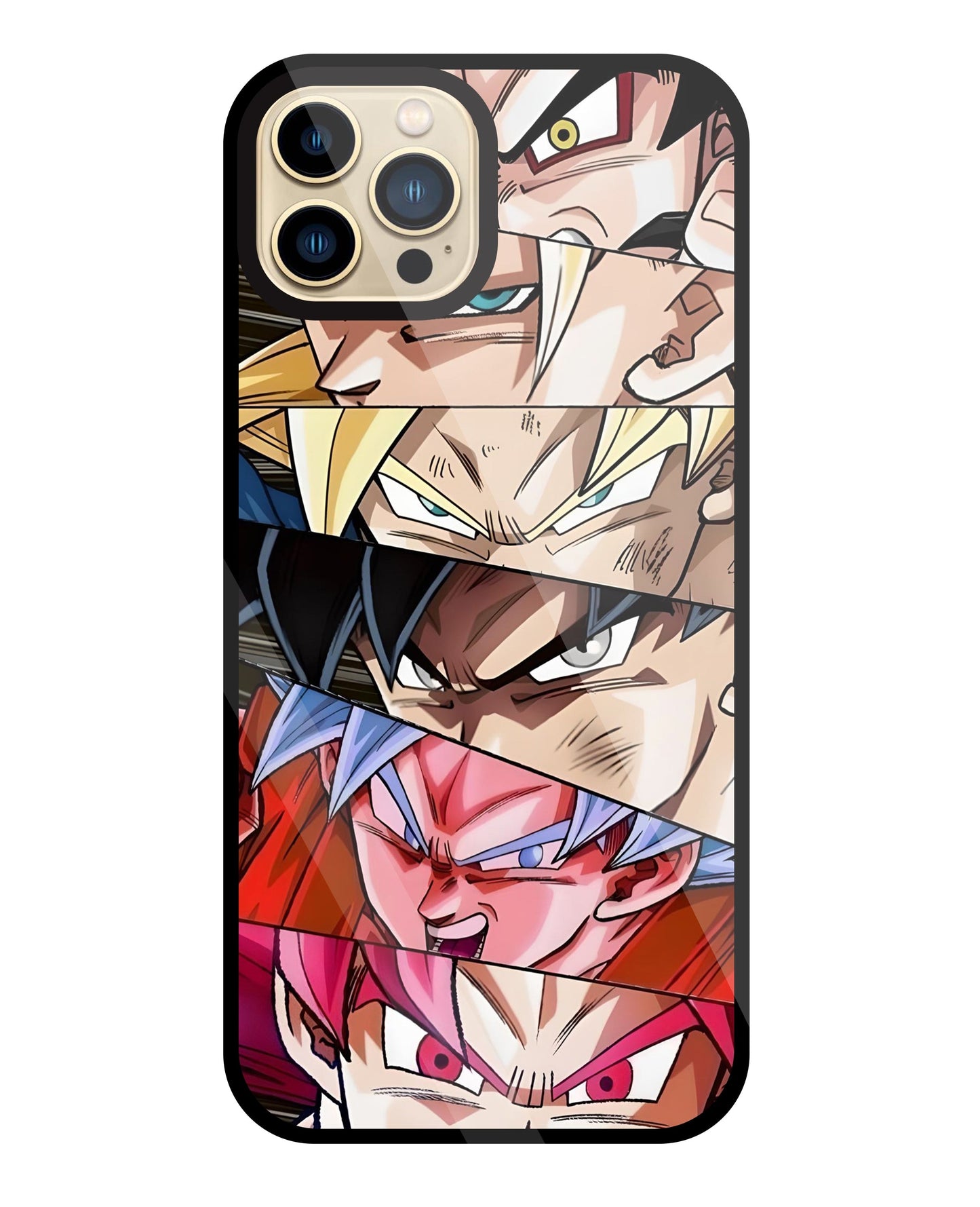 All Super Saiyan Glass Case For Apple iPhone 13 Pro Max