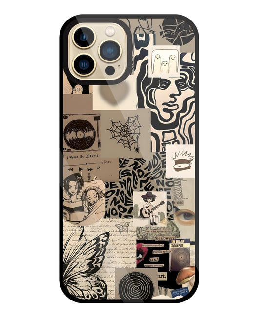 Romantic Lover Glass Case For Apple iPhone 13 Pro Max