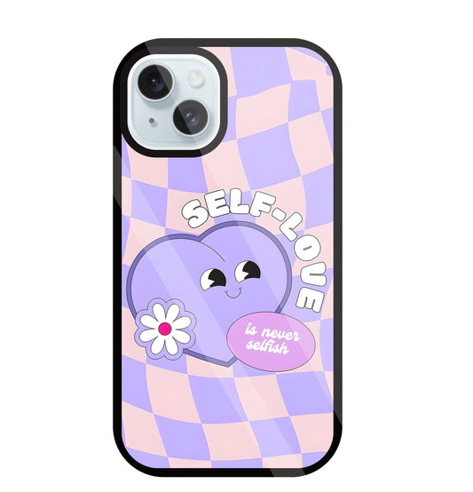 Self Love Glass Case For Apple iPhone 13