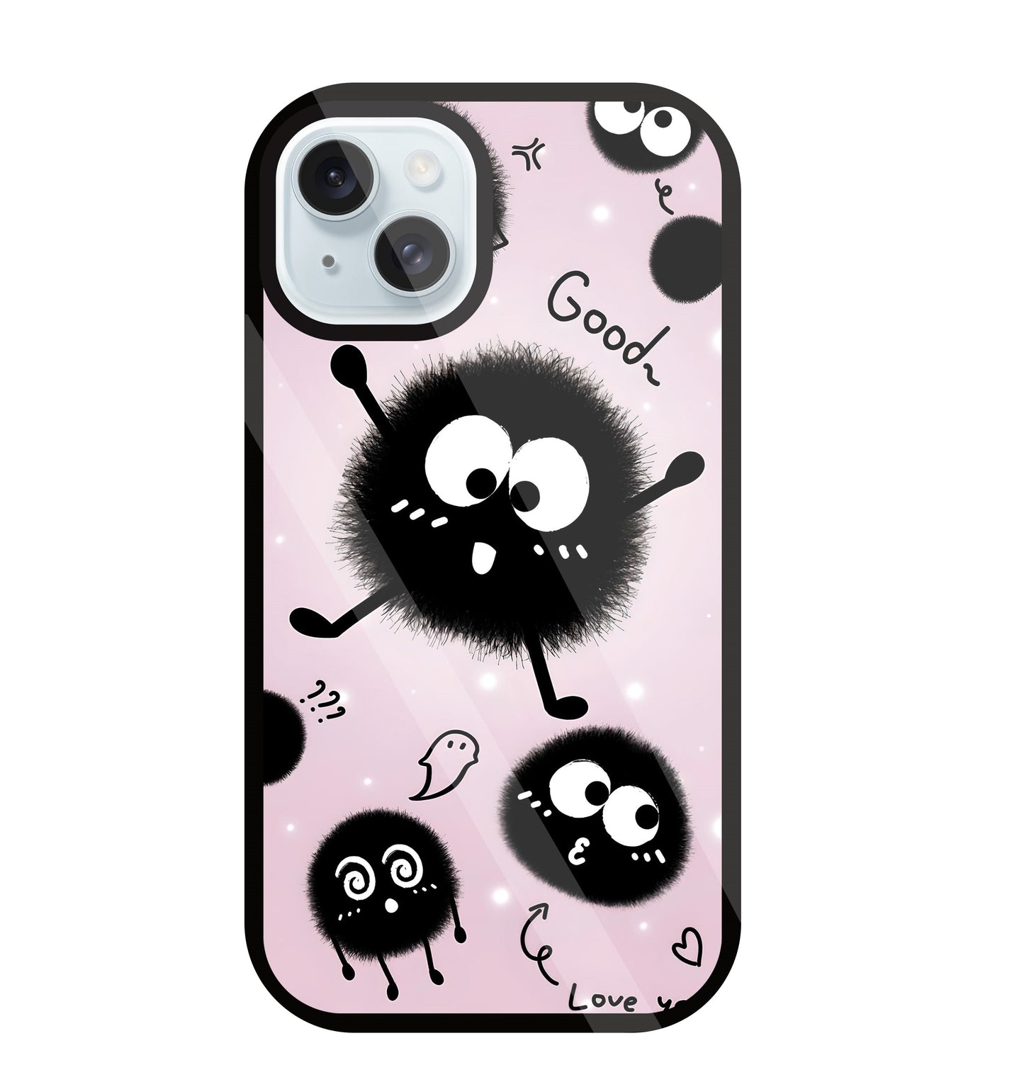 Soot Spirit Glass Case For Apple iPhone 13