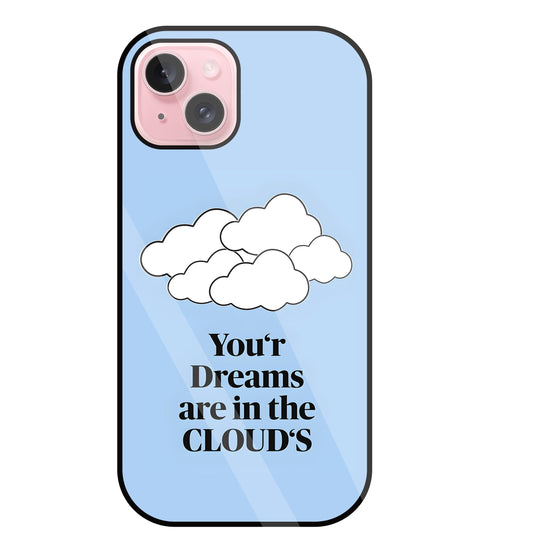 Dreams In The Cloud's Glass Case For Apple iPhone 15 Plus