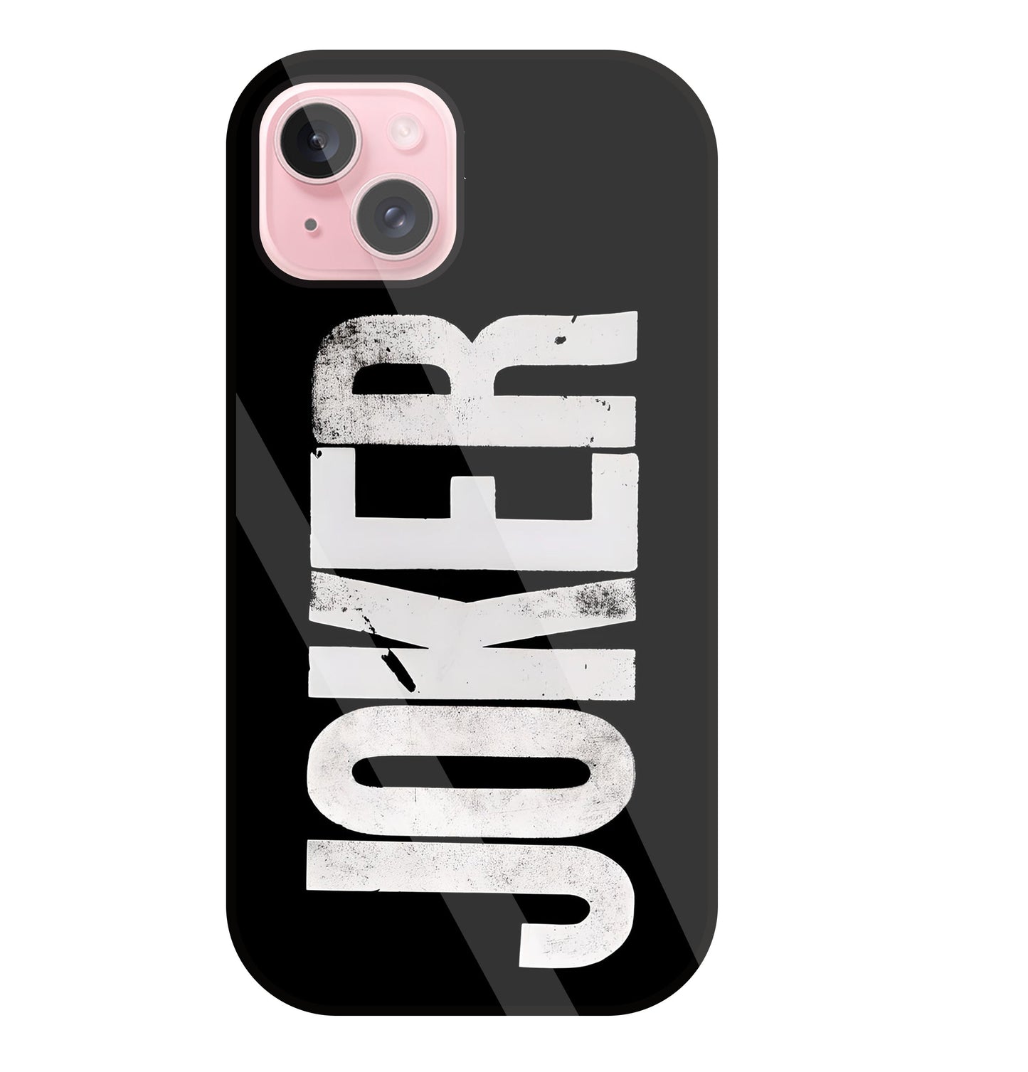 Joker Glass Case For Apple iPhone 15 Plus