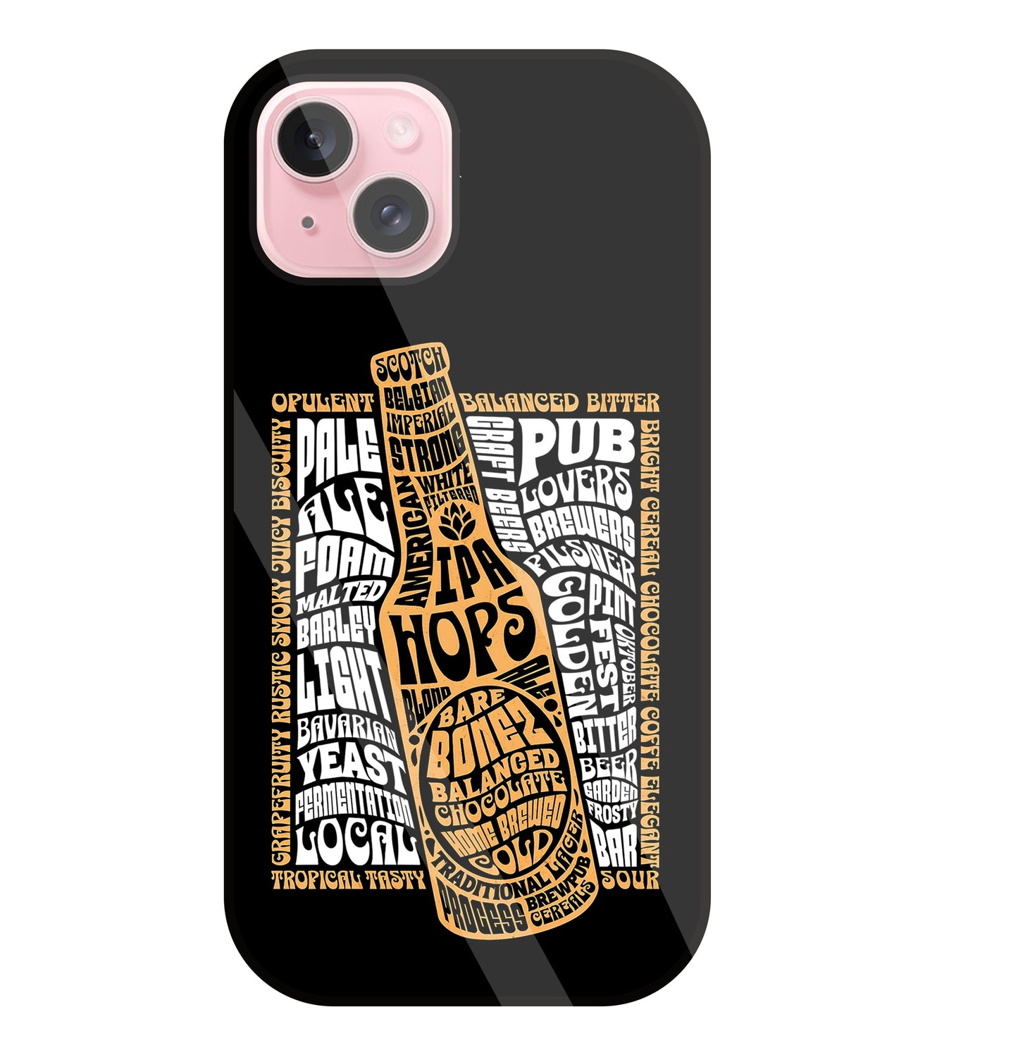 Pub Lover Glass Case For Apple iPhone 15 Plus