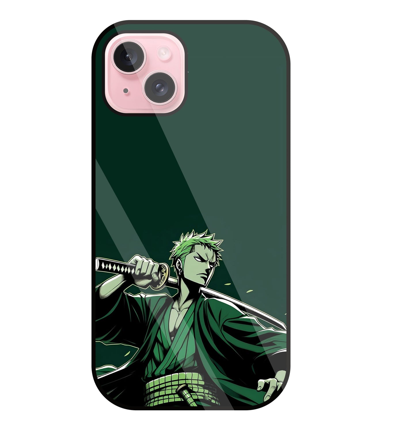 Zoro Glass Case For Apple iPhone 15 Plus