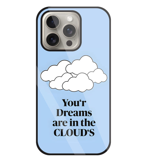 Dreams In The Cloud's Glass Case For Apple iPhone 15 Pro