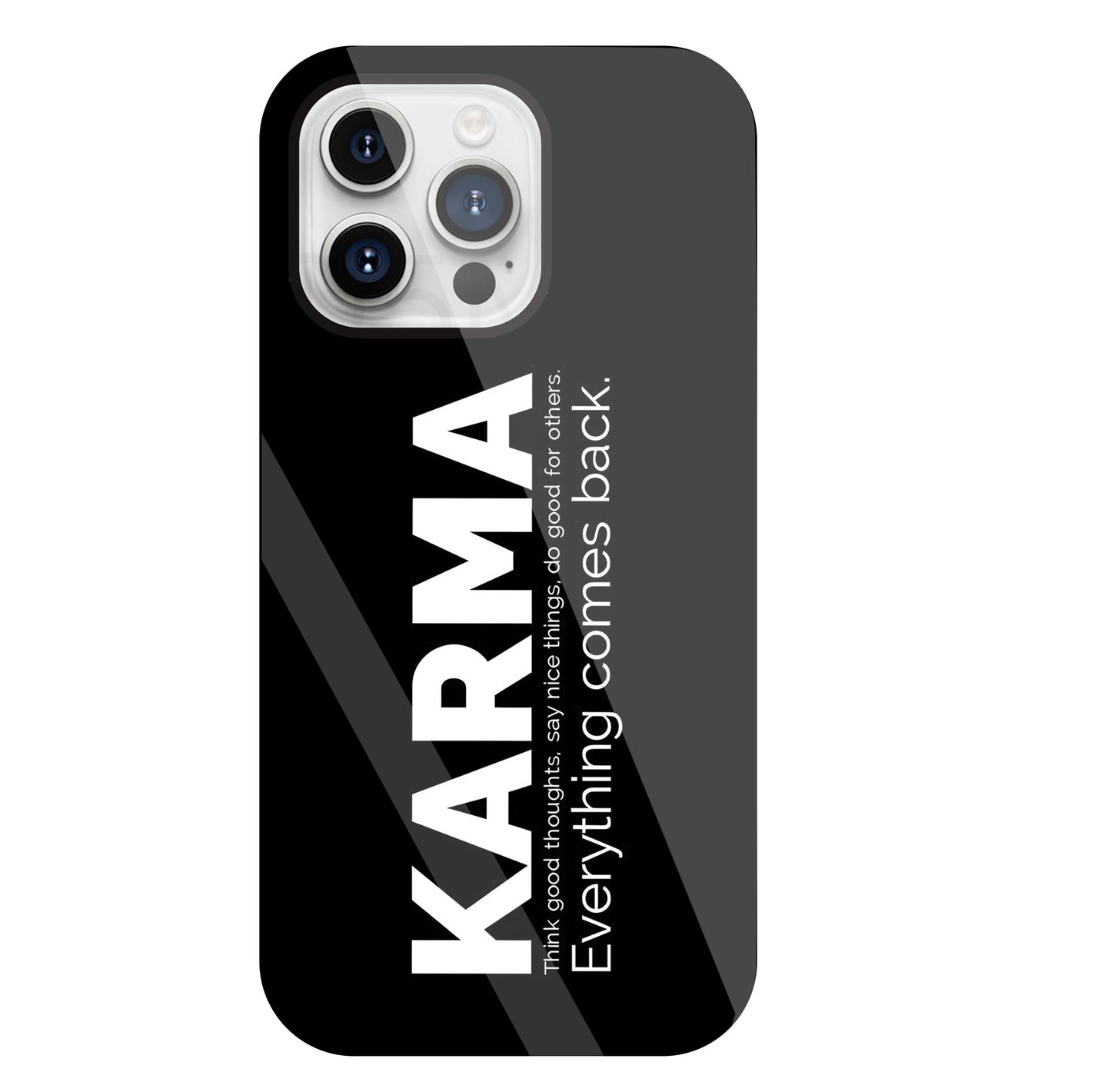 Karma Glass Case For Apple iPhone 15 Pro Max