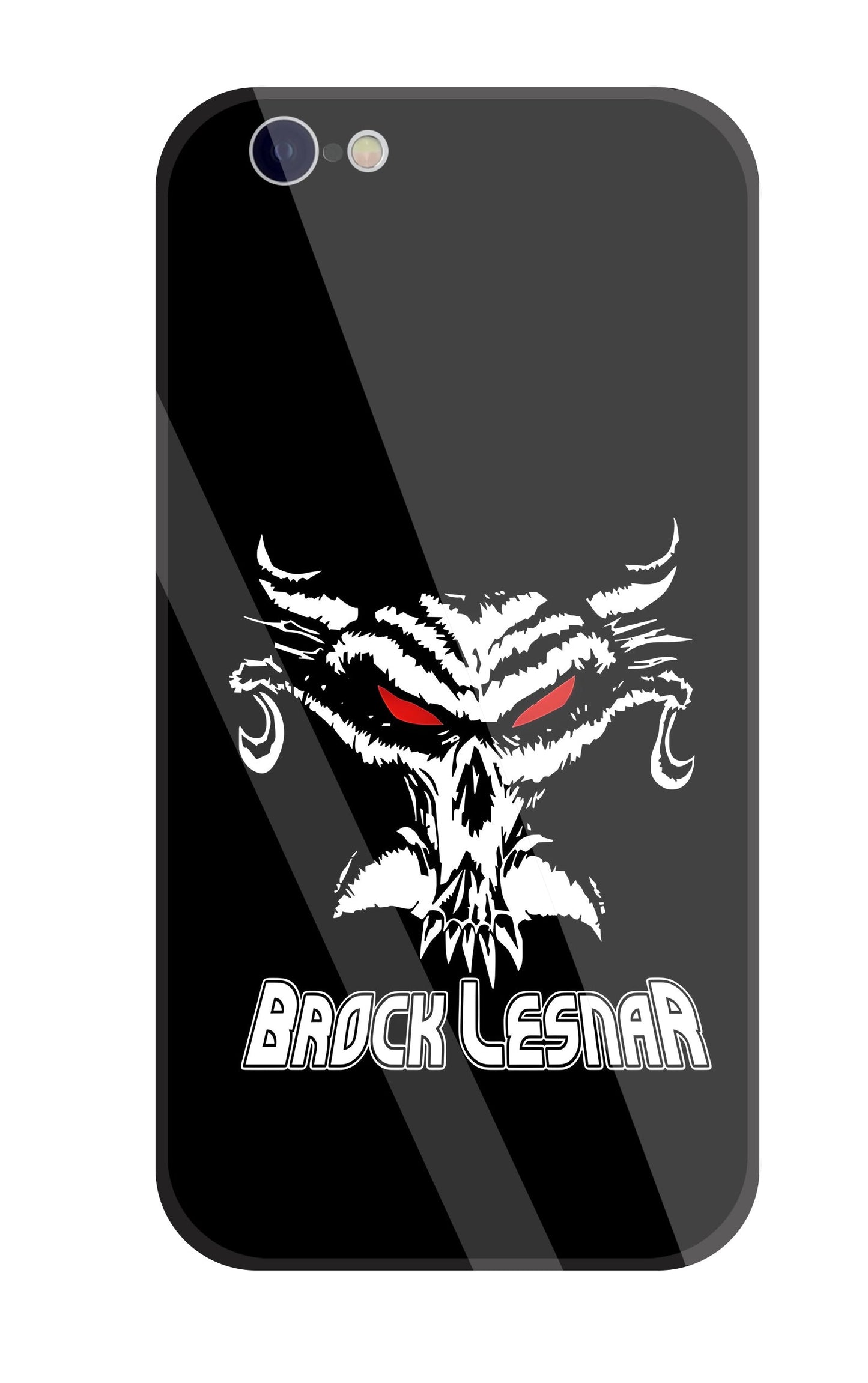 Brock Lesnar WWE Glass Case For Apple iPhone 6 / 6s