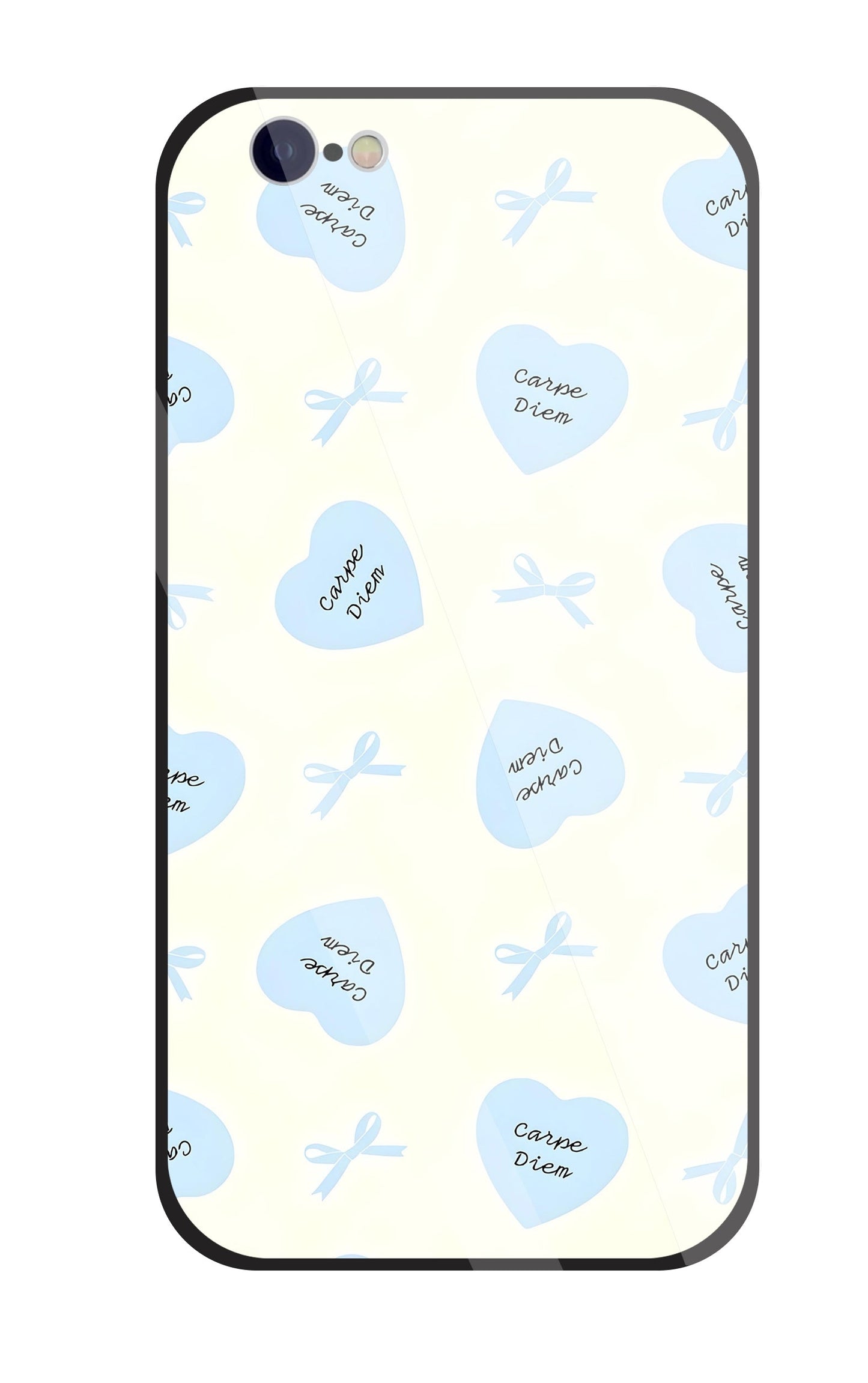 Heart Carpe Diem Glass Case For Apple iPhone 6 / 6s