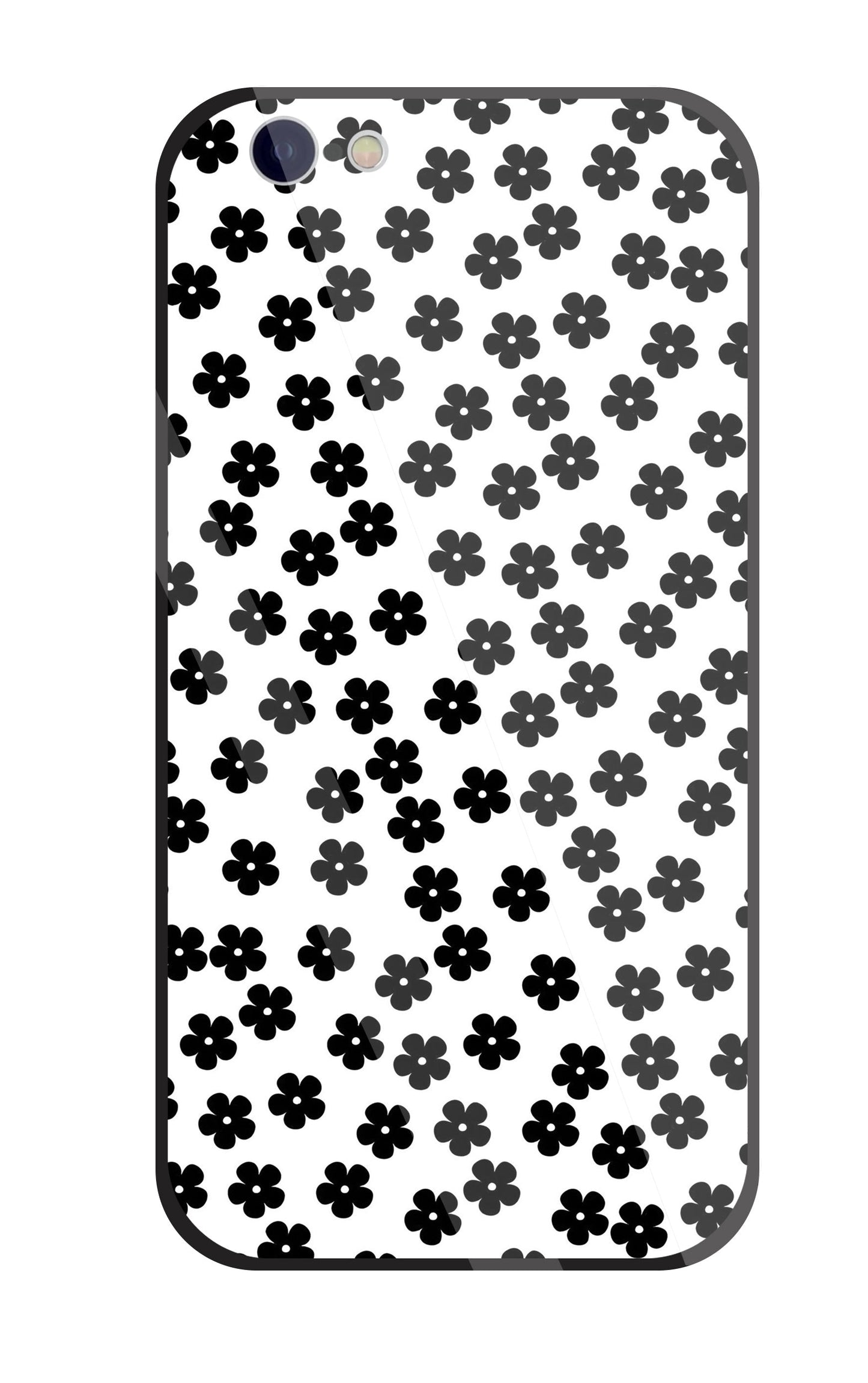 Multiple Daisy flowers Glass Case For Apple iPhone 6 / 6s