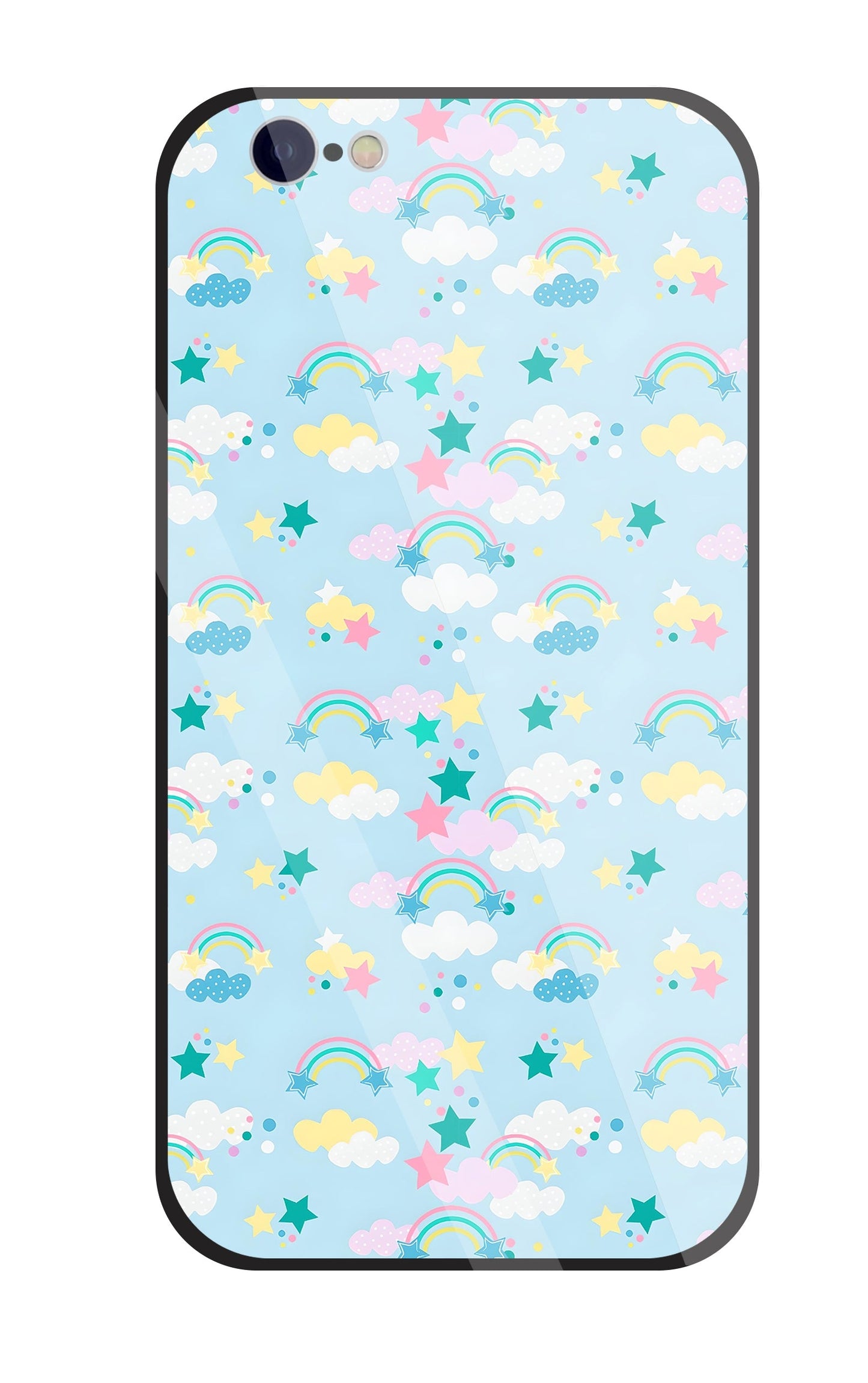 Small Rainbows Glass Case For Apple iPhone 6 / 6s