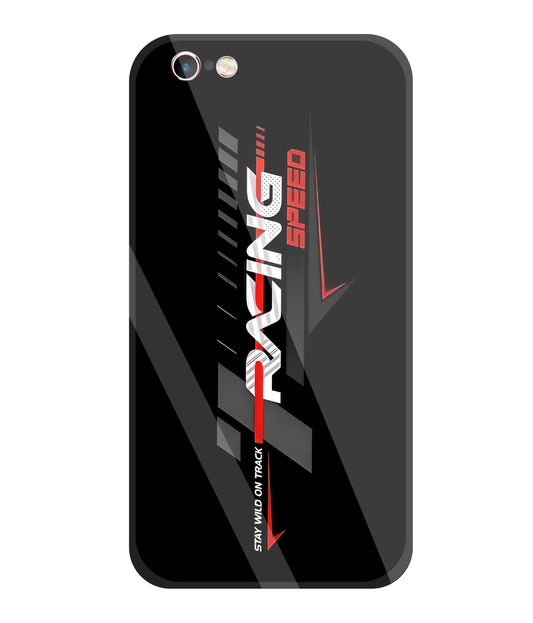 Racing Speed Glass Case For Apple iPhone 6 +