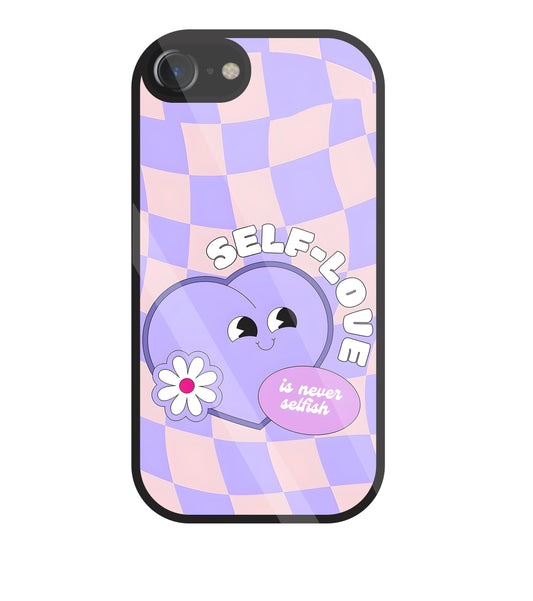 Self Love Glass Case For Apple iPhone 7
