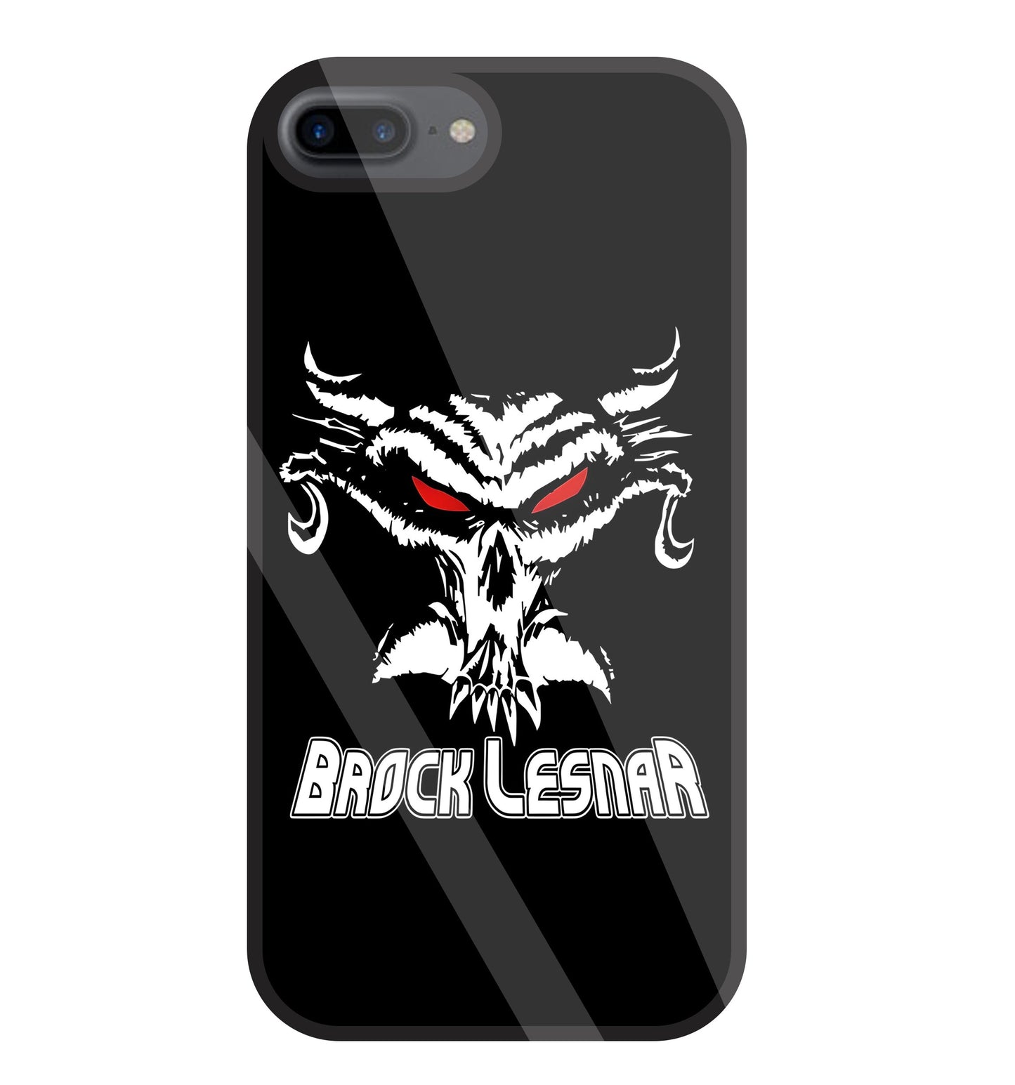 Brock Lesnar WWE Glass Case For Apple iPhone 7 +