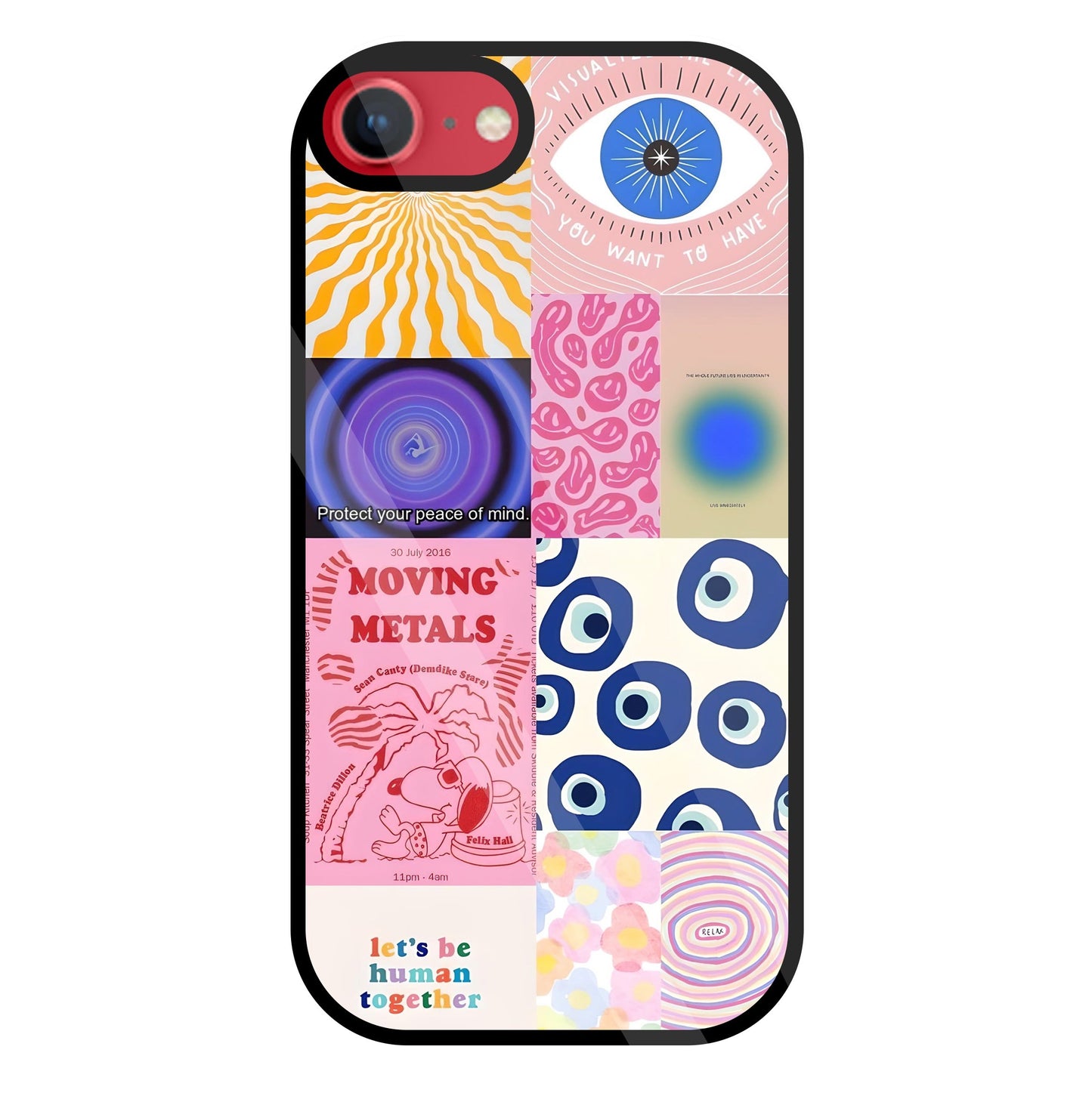 Peace Of Mind Glass Case For Apple iPhone 8