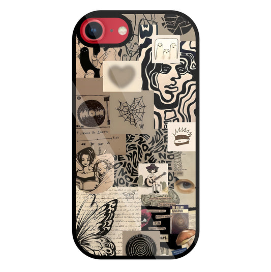 Romantic Lover Glass Case For Apple iPhone 8