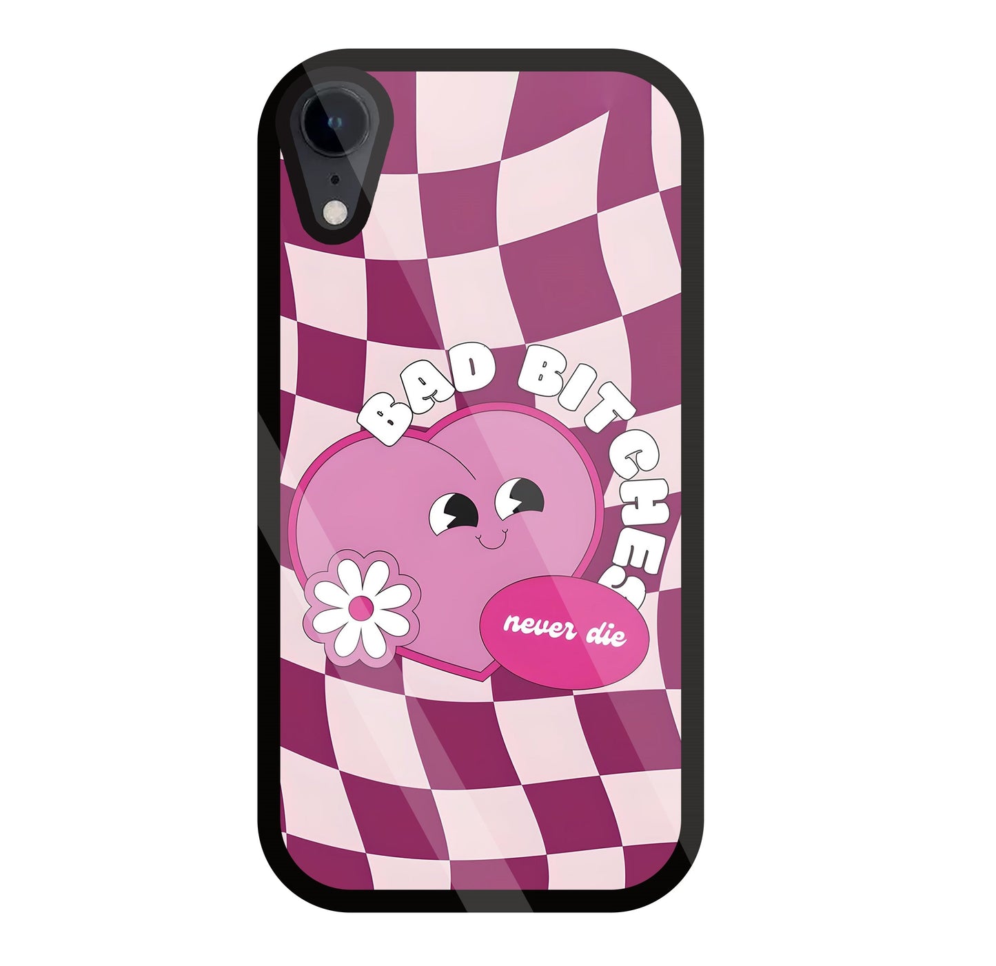 Bad Bitches Glass Case For Apple iPhone Xr
