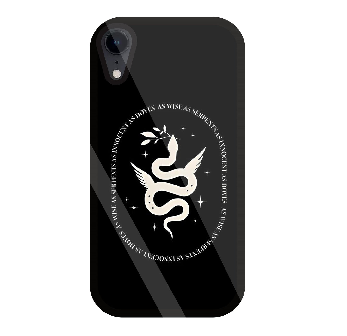Snakestress Glass Case For Apple iPhone Xr