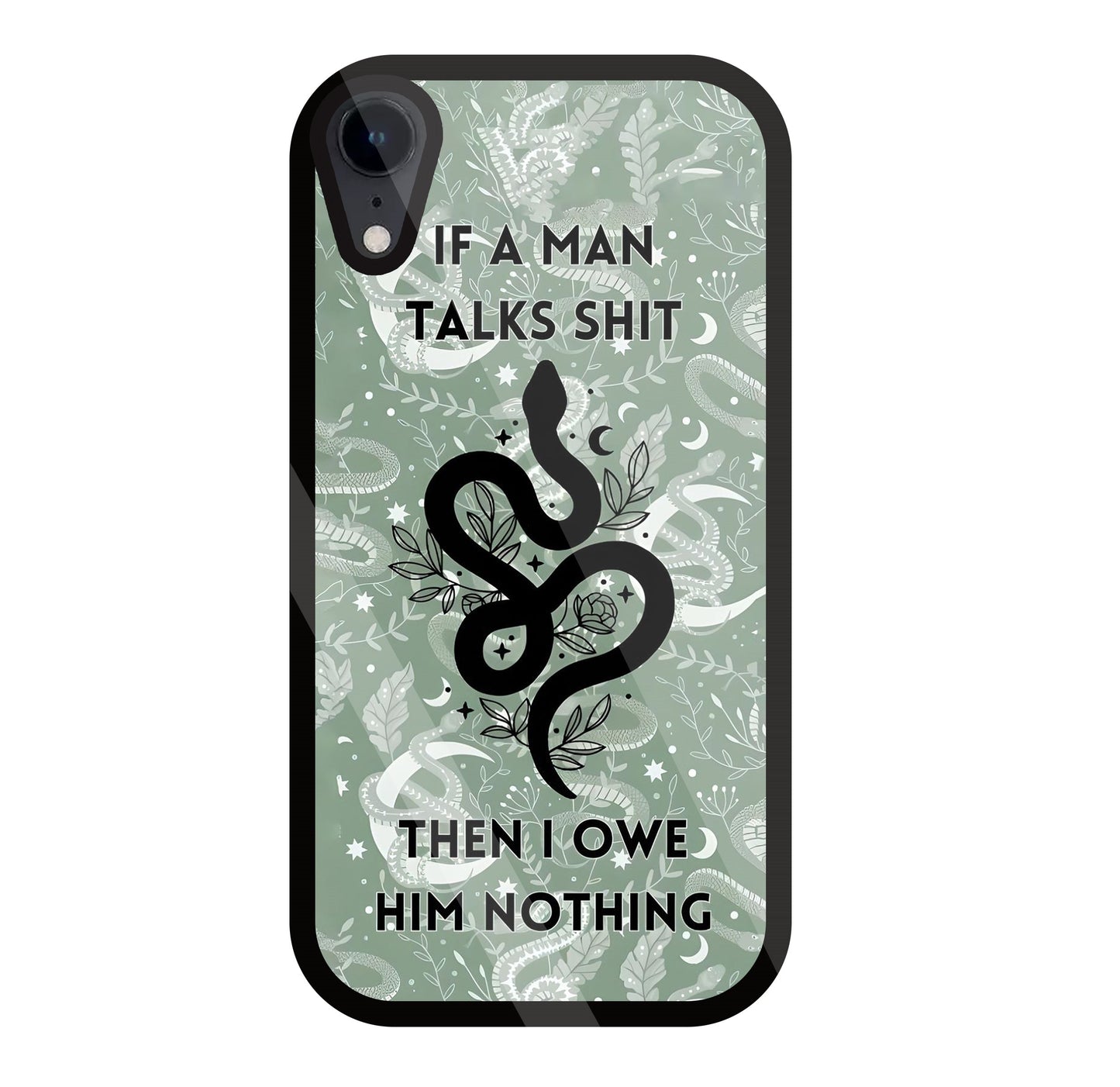 Talk Shit Glass Case For Apple iPhone Xr