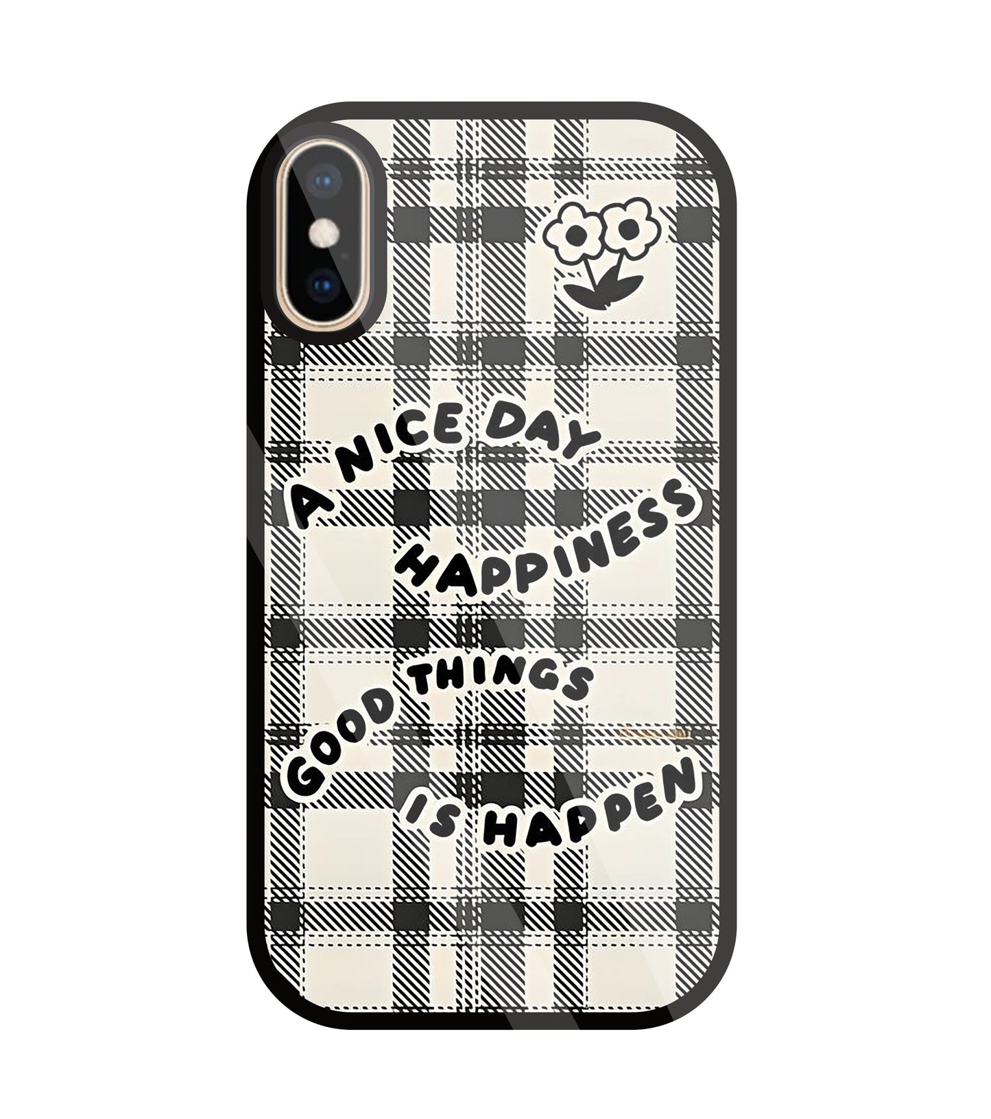 A Nice Day Glass Case For Apple iPhone Xs