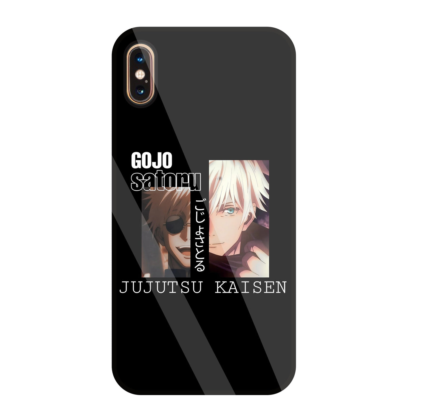 Gojo And Kaisen Glass Case For Apple iPhone Xs Max