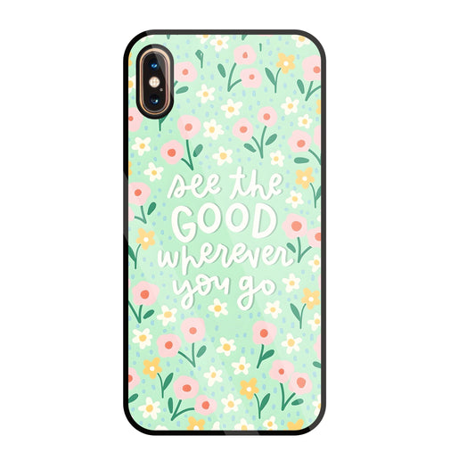 See The Good Glass Case For Apple iPhone Xs Max