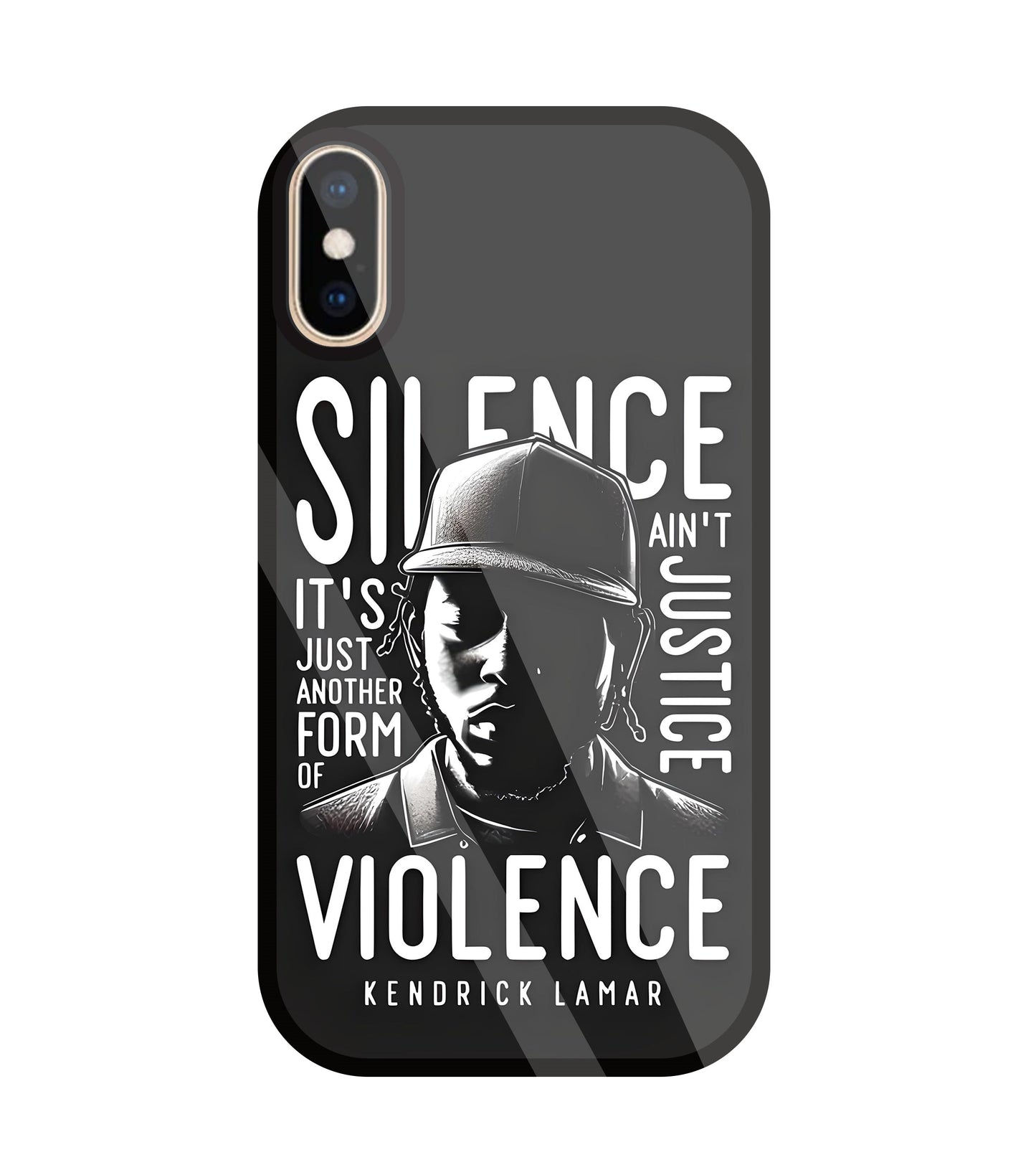Silence Glass Case For Apple iPhone Xs