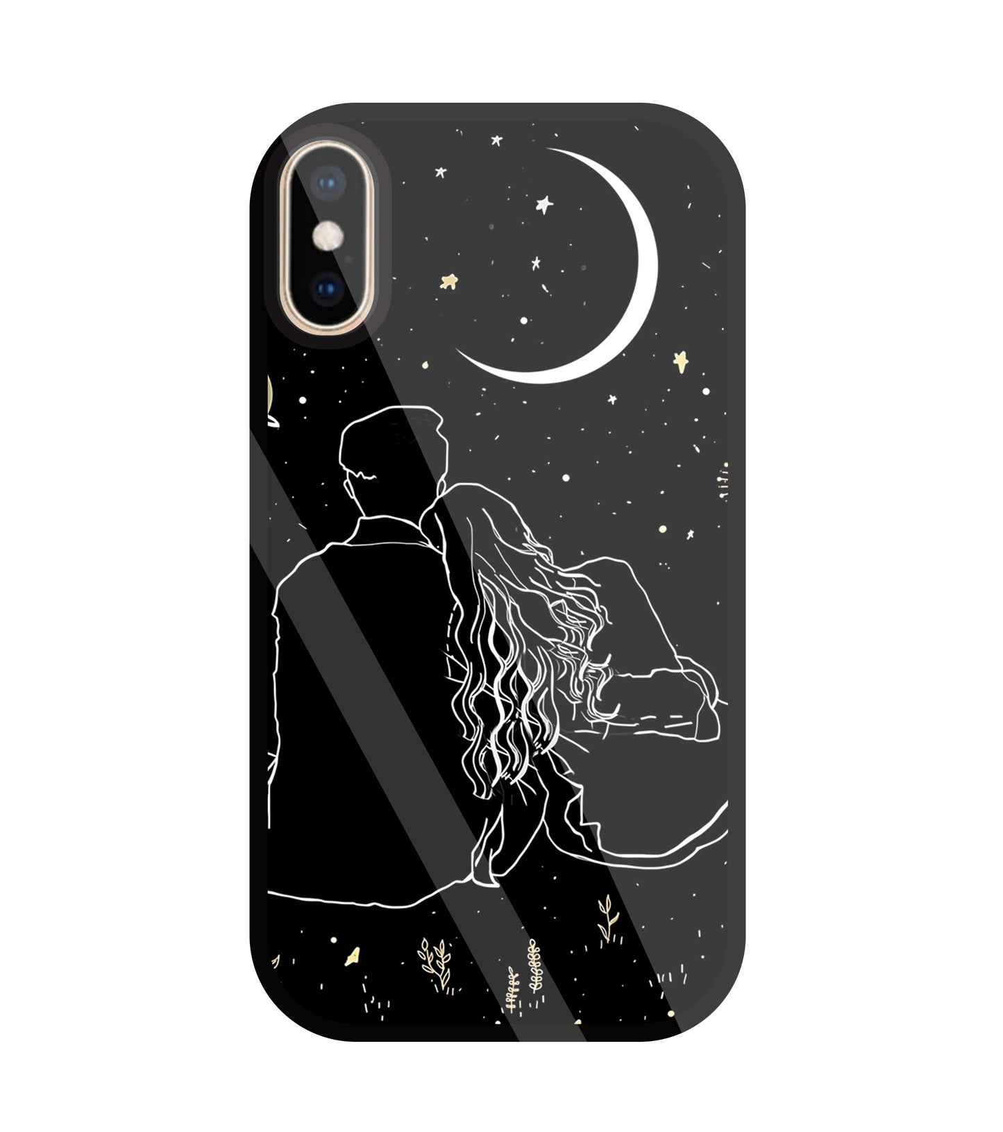Space Human Glass Case For Apple iPhone Xs