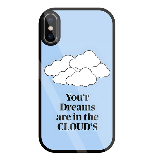 Dreams In The Cloud's Glass Case For Apple iPhone X