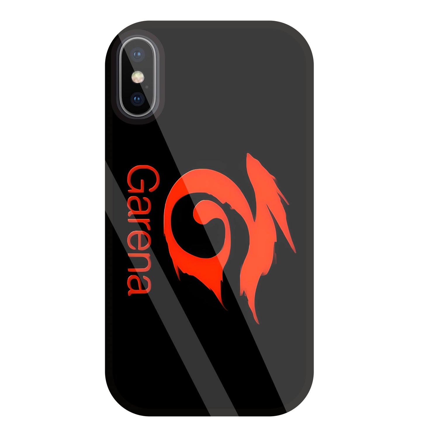 Garena Glass Case For Apple iPhone X