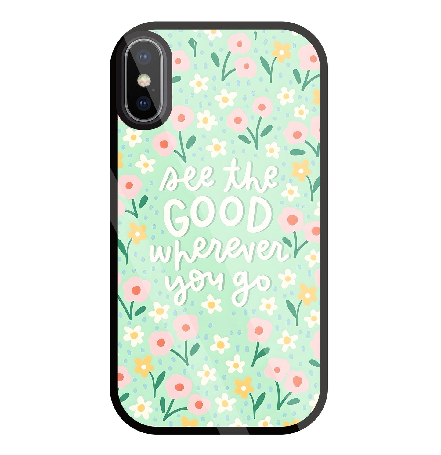 See The Good Glass Case For Apple iPhone X