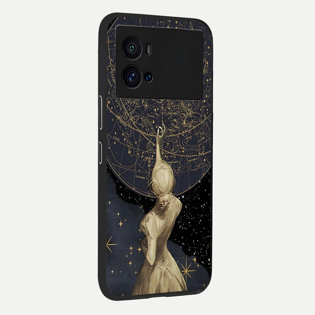 Taylor Swift Girl back cover For iQOO 9 Pro slim fit glass case with vibrant aesthetic design