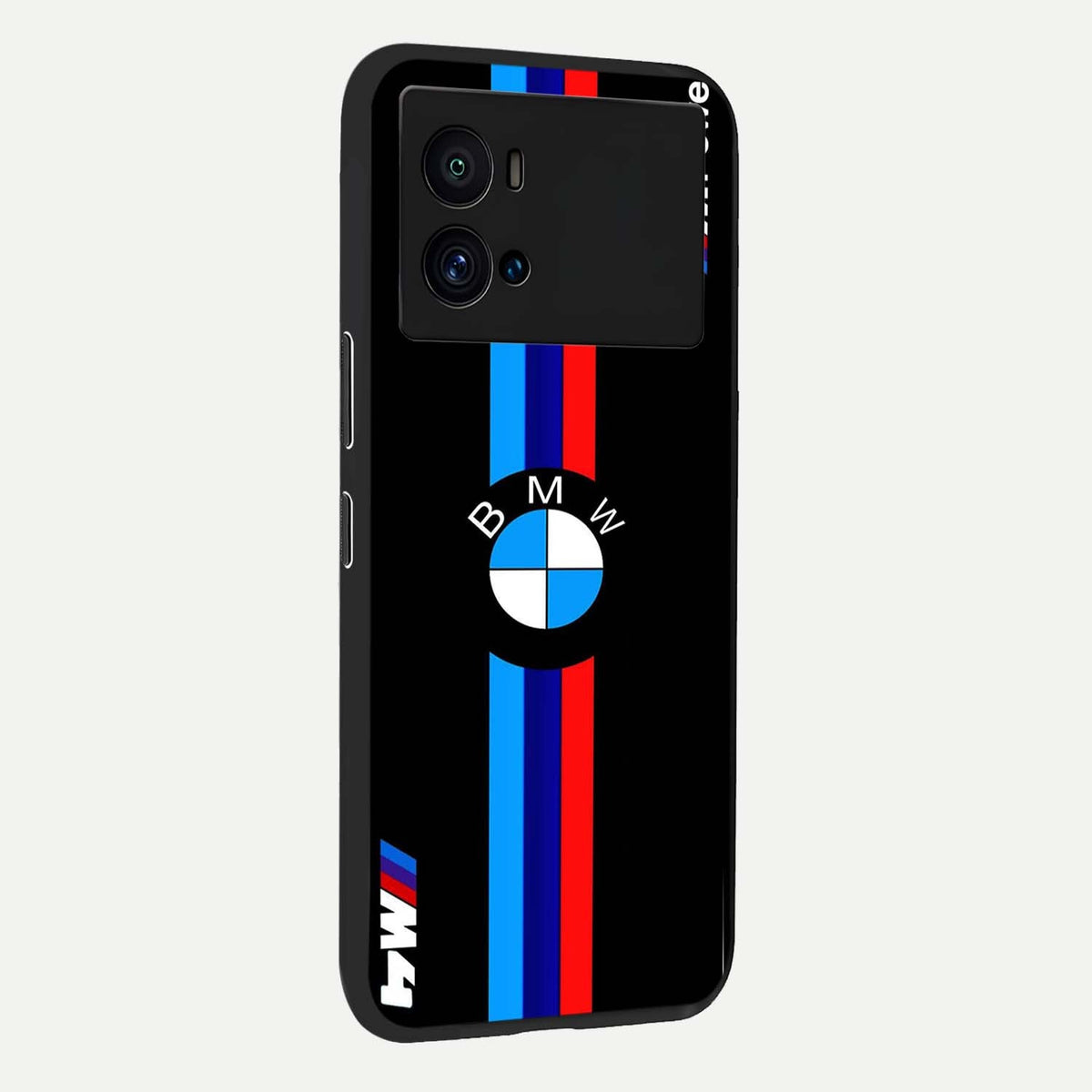 Turbo BMW Beast back cover For iQOO 9 Pro slim fit glass case with vibrant aesthetic design