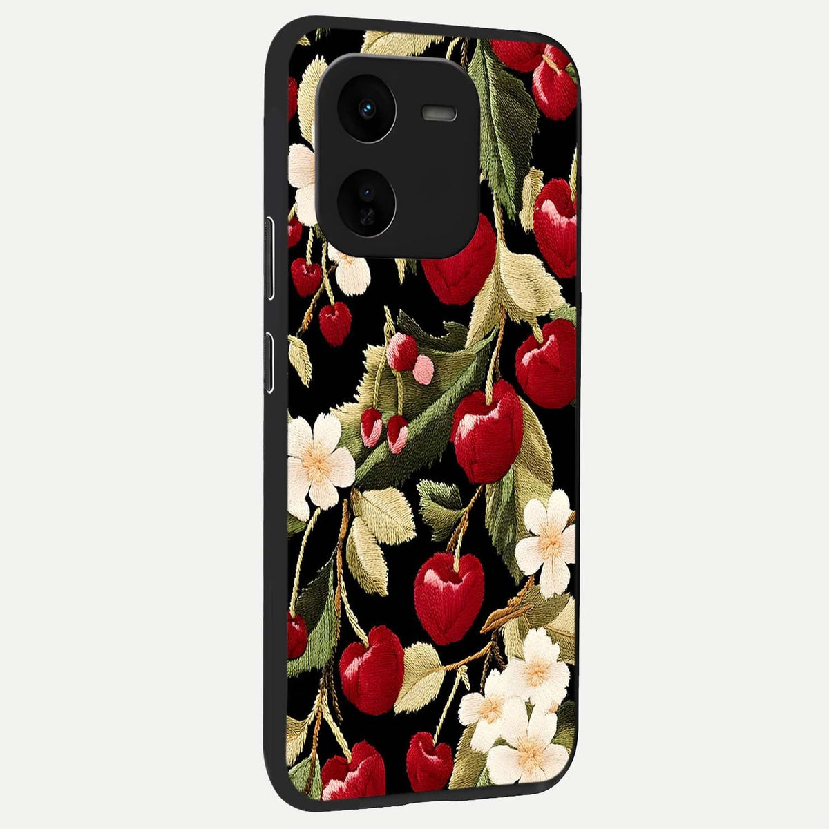 Blooming Spendor Bird back cover For iQOO Z9x 5G slim fit glass case with vibrant aesthetic design
