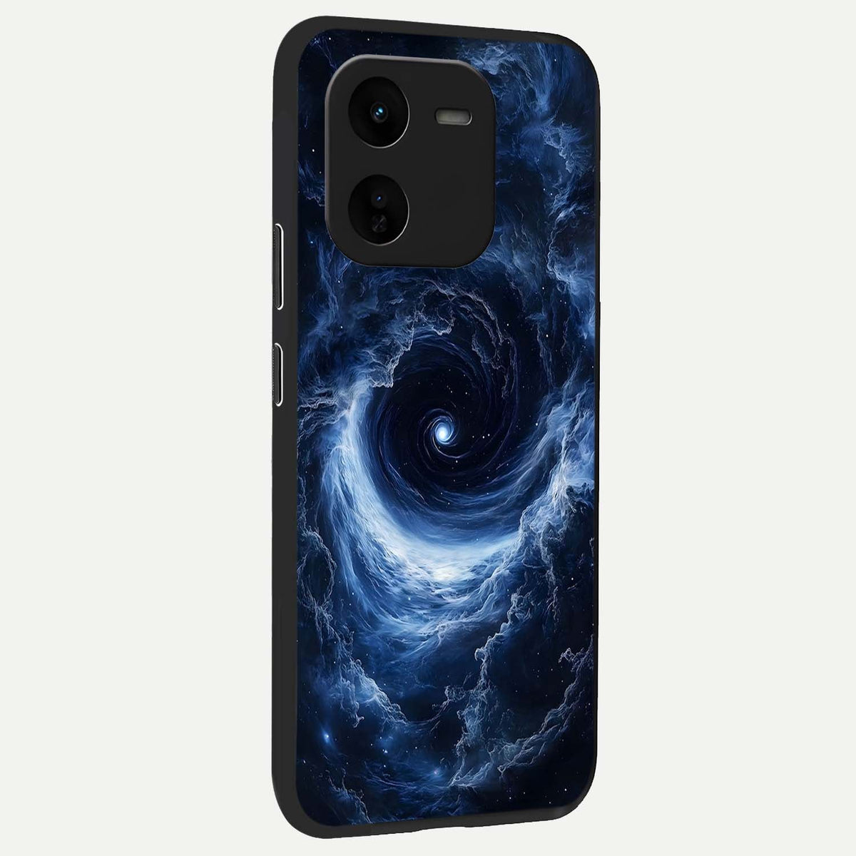 Stunning Galaxy back cover For iQOO Z9x 5G slim fit glass case with vibrant aesthetic design