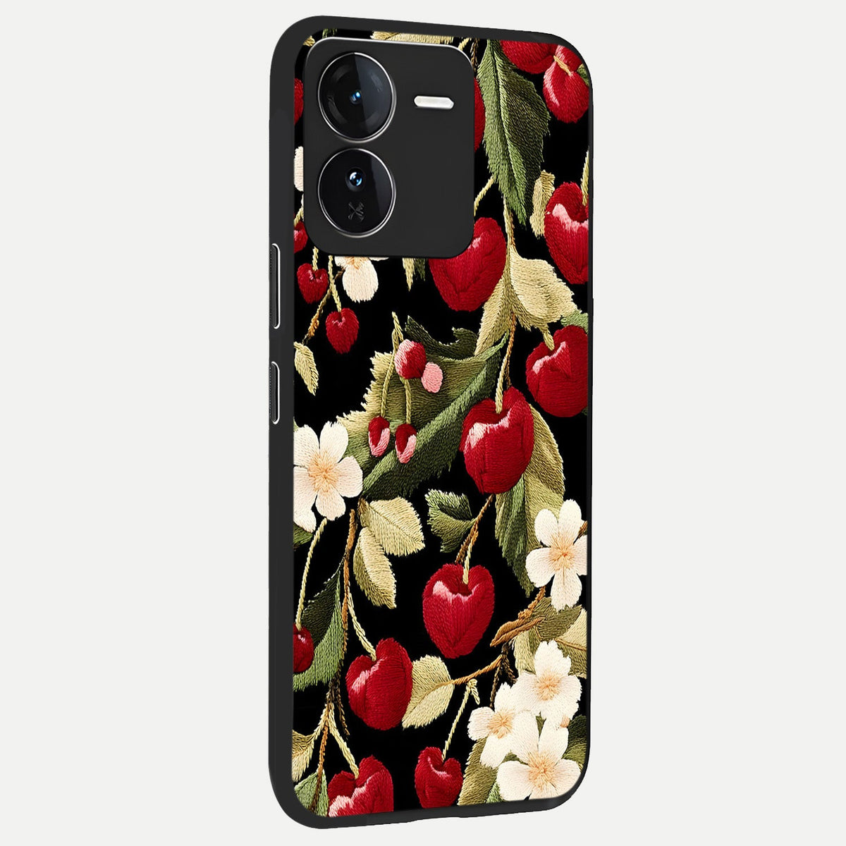 Blooming Spendor Bird back cover For iQOO Z9 slim fit glass case with vibrant aesthetic design