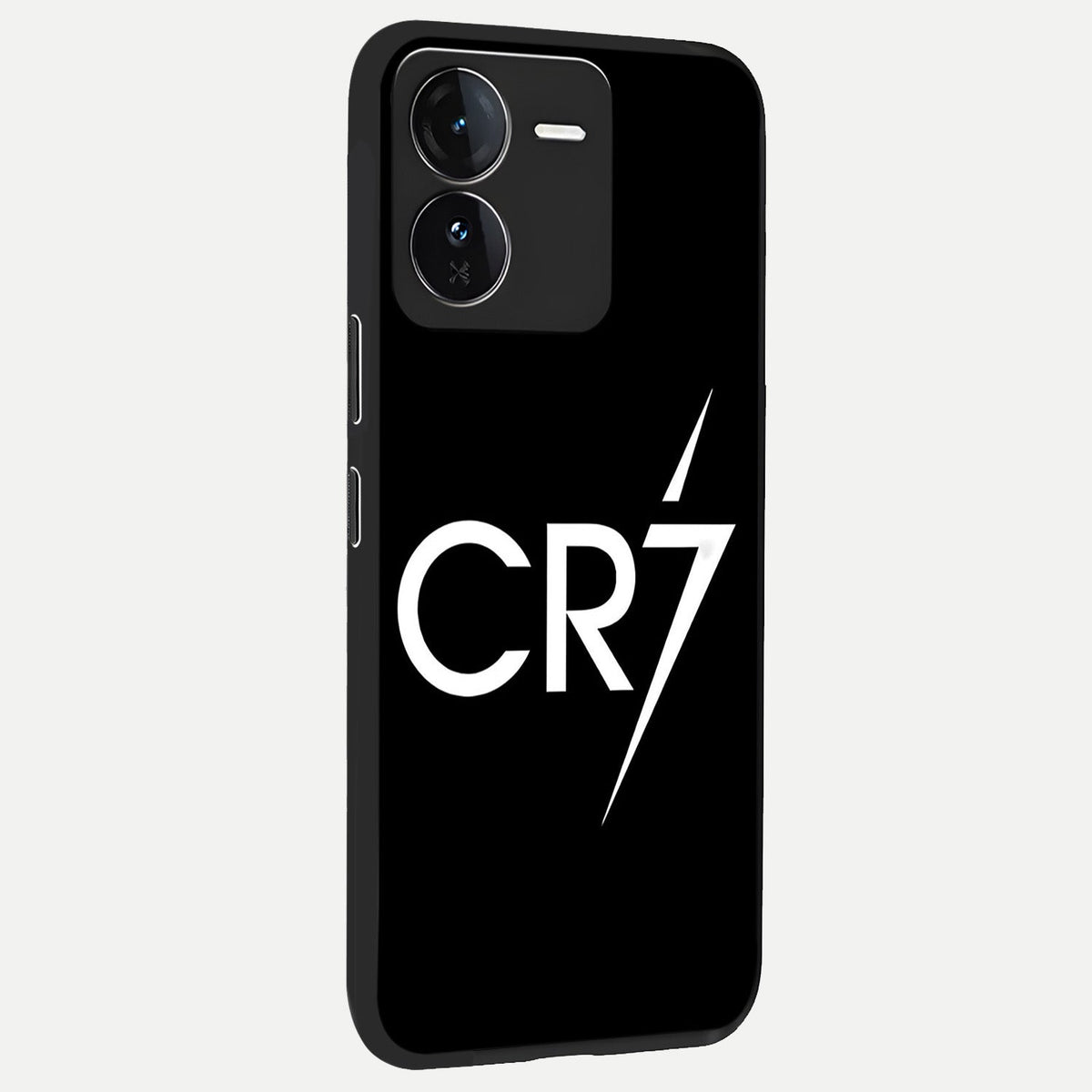 CR7 Elite Strike back cover For iQOO Z9 slim fit glass case with vibrant aesthetic design